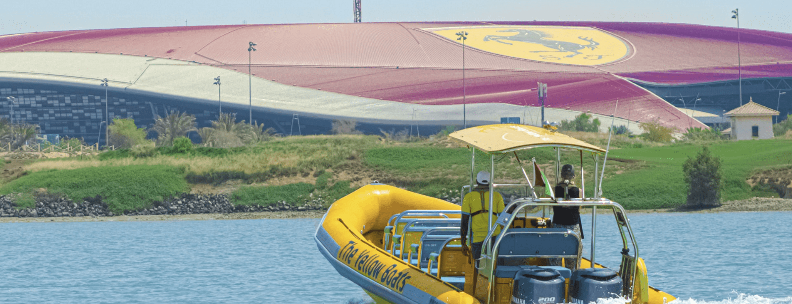 75-minute Yas Island Abu Dhabi Sightseeing Boat Tour Boat Tours and Cruises at bahrainmegadeals.com