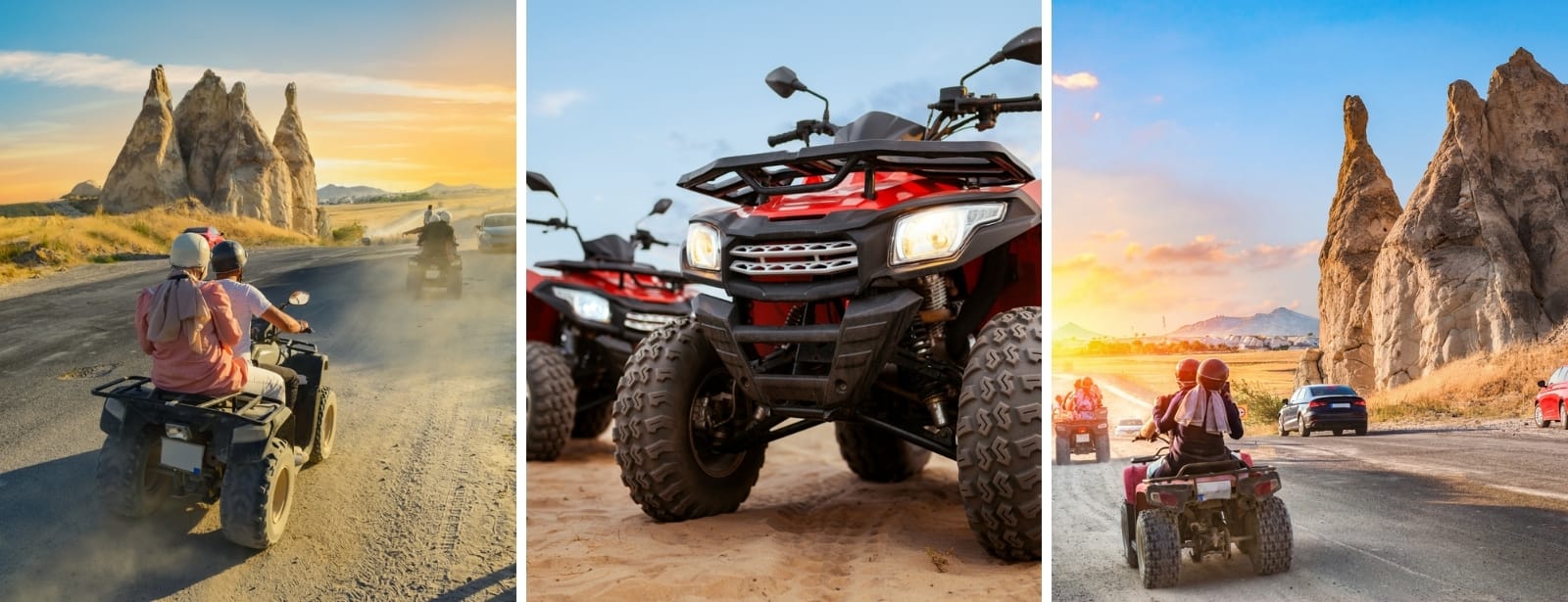 Cappadocia: Sunset ATV Tour Outdoor Attractions at bahrainmegadeals.com