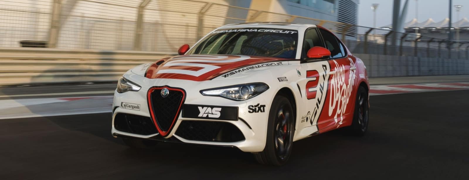 Yas Marina Circuit Alfa Romeo Giulia Quadrifoglio driving experience Experiences at bahrainmegadeals.com