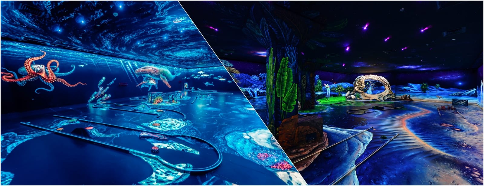 3D Blacklight Minigolf Tickets Indoor Attractions at bahrainmegadeals.com