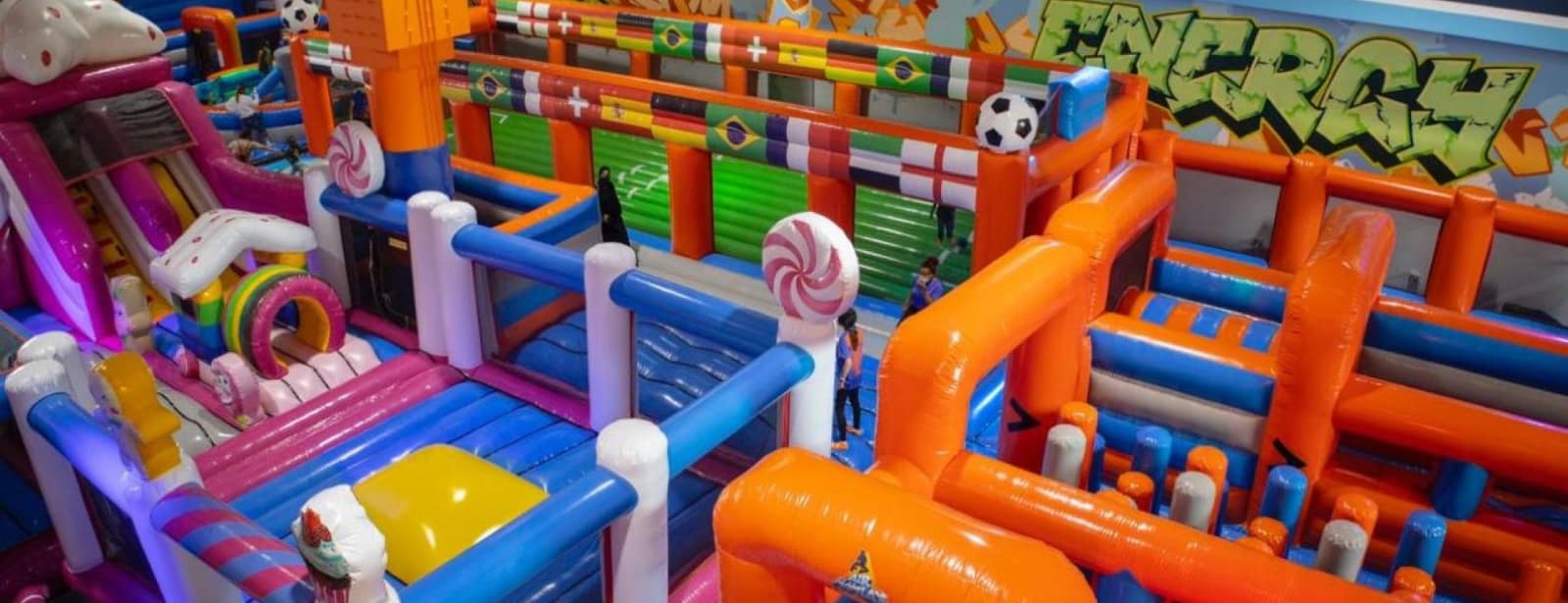 Air Maniax Arabian Center - Inflatable and Adventure Park Experiences at bahrainmegadeals.com
