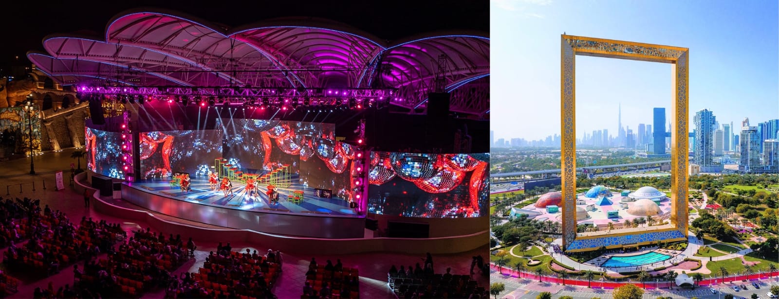 Global Village + Dubai Frame - Combo Must-see attractions at bahrainmegadeals.com