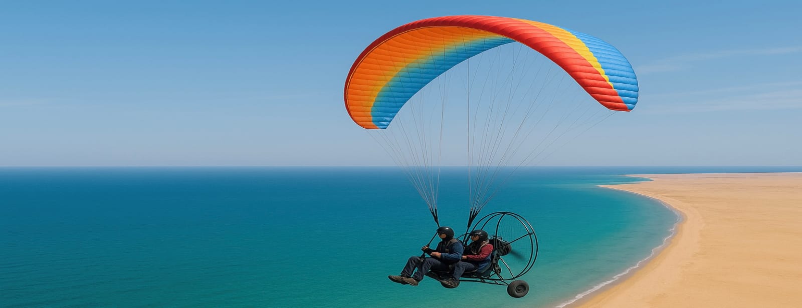 Paragliding Along the Sea Outdoor Attractions at directholidaysme.com Paragliding Along the Sea Outdoor Attractions at bahrainmegadeals.com