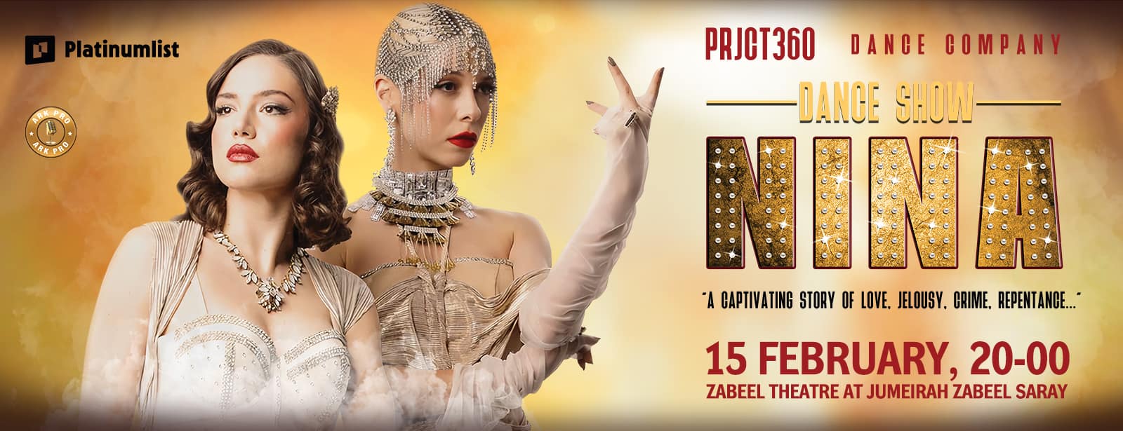 NINA dance show at Zabeel Theatre in Dubai Shows and Theatrical Plays at bahrainmegadeals.com