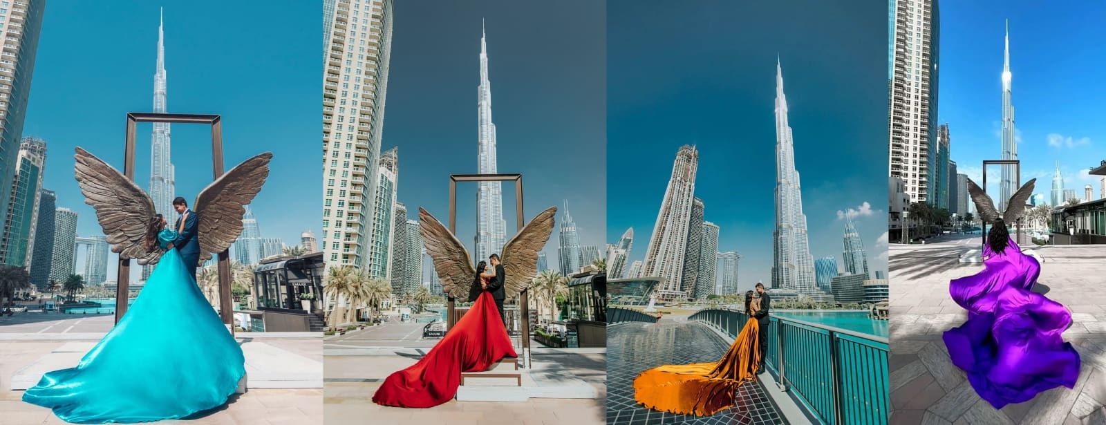 Burj Khalifa Flying Dress Videography Shoot Recently Added Experiences at bahrainmegadeals.com