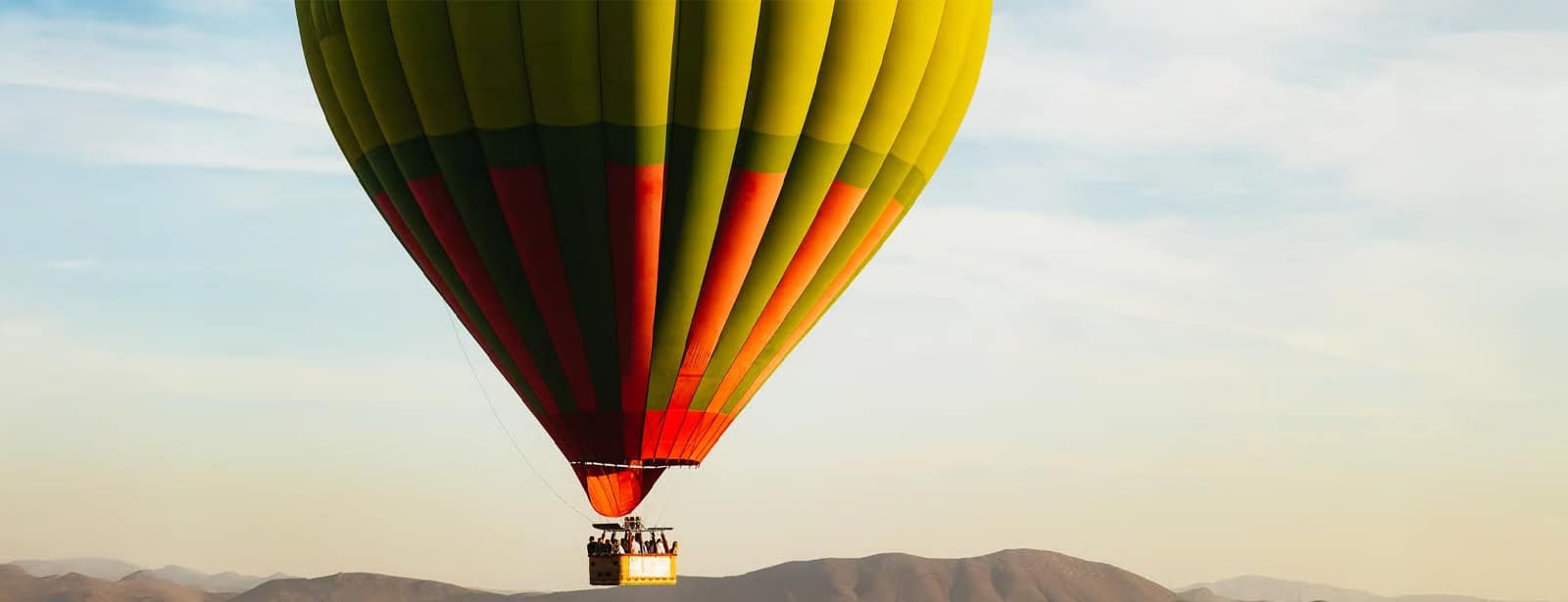 Hot Air Balloon Adventure – Sunrise Flight at Kasbah Le Mirage & Spa Air Adventures at bahrainmegadeals.com