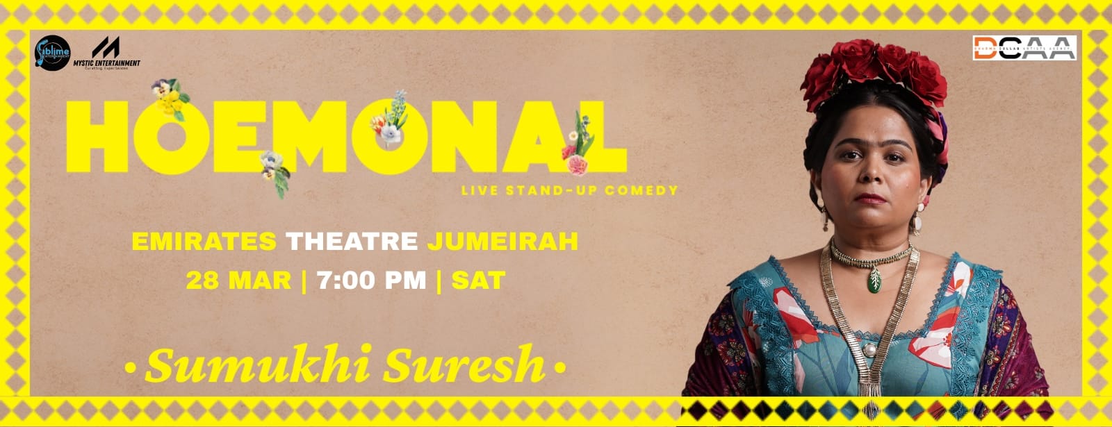 Sumukhi Suresh Live in Dubai 2026 Comedy Events at bahrainmegadeals.com