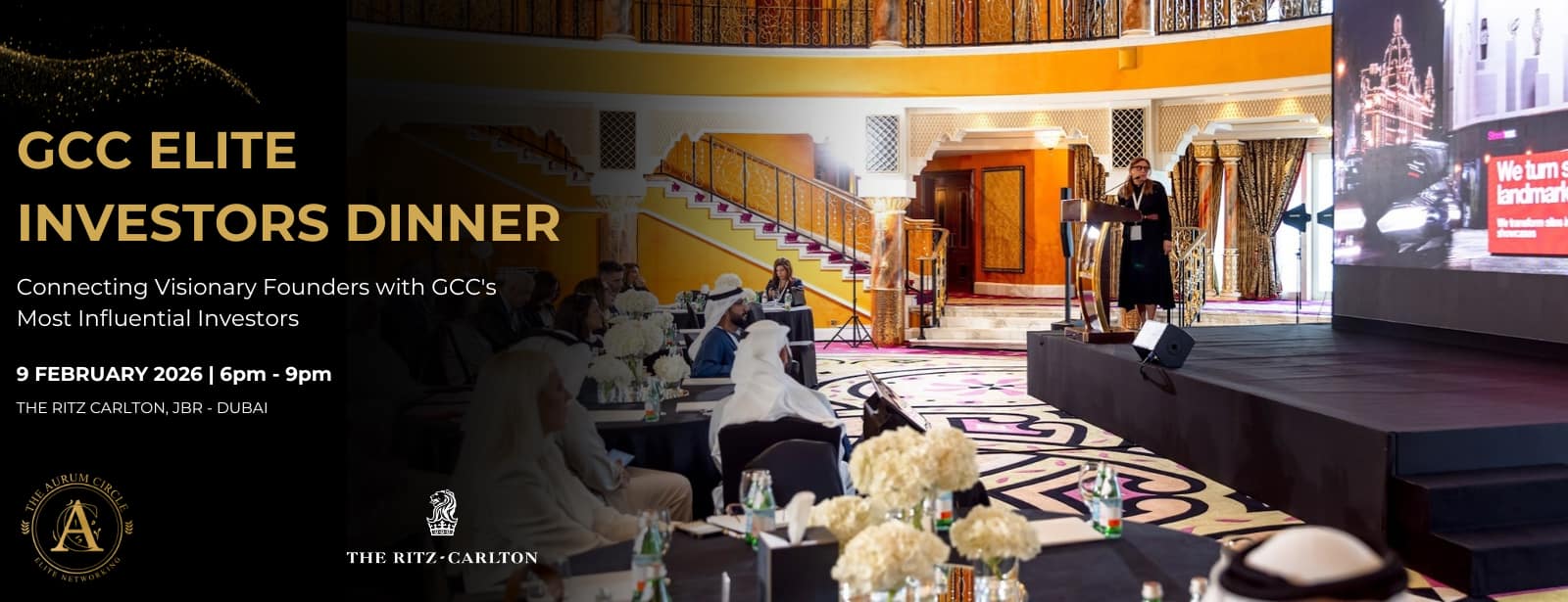 GCC Elite Investors Dinner Business Events at bahrainmegadeals.com