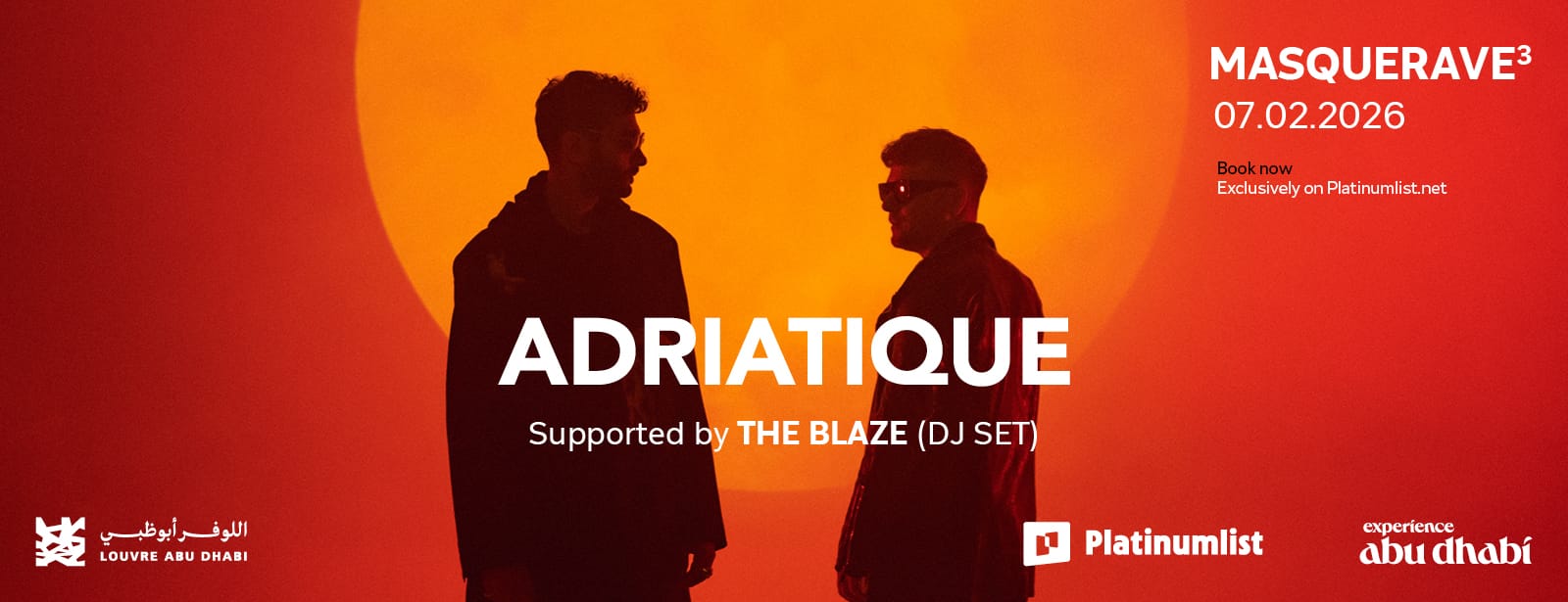 MASQUERAVE 3 Featuring Adriatique Supported by The Blaze (DJ Set) Nightlife at bahrainmegadeals.com