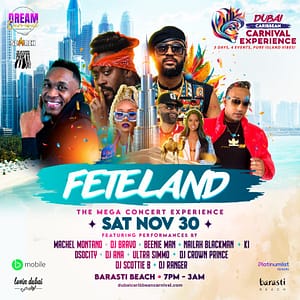 Dubai Caribbean Carnival Presents Feteland - The Mega Concert Experience  Barasti Beach