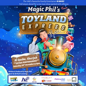 Magic Phil's Toyland Express in Al Qasba