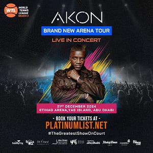 Akon and Sean Paul Live at the World Tennis League! - Concerts by Etihad Arena