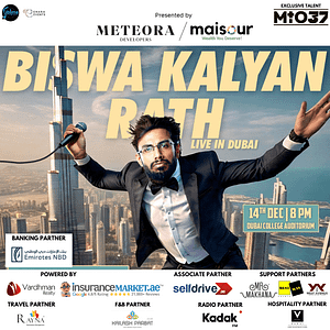 Biswa Kalyan Rath Live in Dubai - Desi Events by Dubai Auditorium