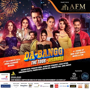 Da-Bangg Reloaded Concert with Salman Khan - Concerts by Dubai Harbour Experience