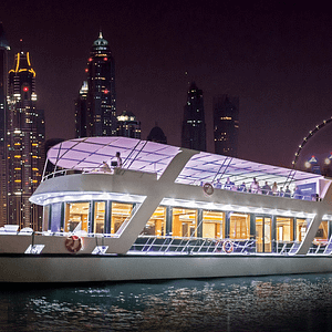 Dubai Marina Dinner Cruise with Live Music & Open Bar - Boat Tours and Cruises by Yachts - Boarding Point