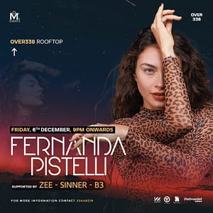 Fernanda Pistelli at Over338 Rooftop - Nightlife by Over338