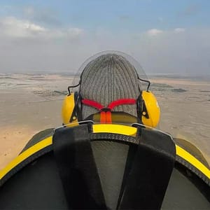 Flying On a Gyrocopter Around Al Khor - Desert safaris by Purple Island