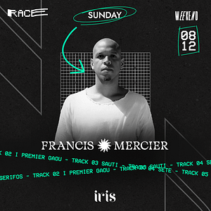 Francis Mercier at Iris Abu Dhabi for the Race Weekend After-Party - Nightlife by Iris Yas Island