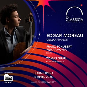 InClassica International Music Festival Presents French Cello Delight at Dubai Opera - Classical Events by Dubai Opera