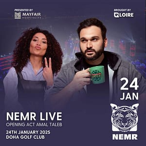 NEMR Live At Doha Golf Club - Comedy Events by Doha Golf Club