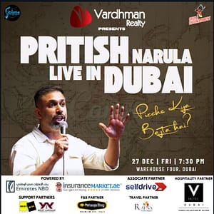 Pritish Narula Live in Dubai - Comedy Events by Warehouse Four