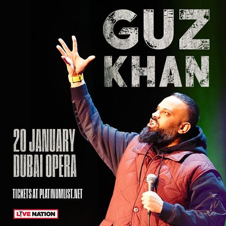 Guz Khan Live at Dubai Opera - Comedy Events by Dubai Opera