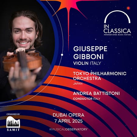 InClassica International Music Festival Presents Italian Maestros at Dubai Opera - Classical Events by Dubai Opera