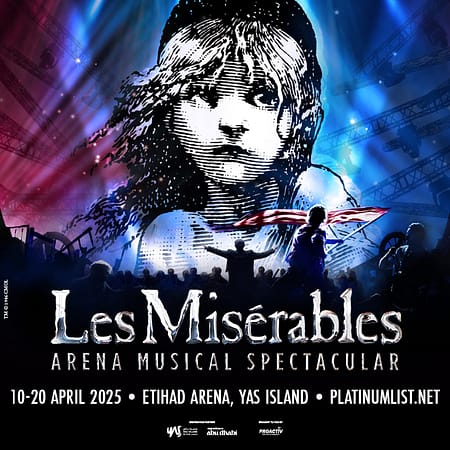 Les Misérables: The Arena Spectacular at Etihad Arena in Abu Dhabi - Shows and Theatrical Plays by Etihad Arena