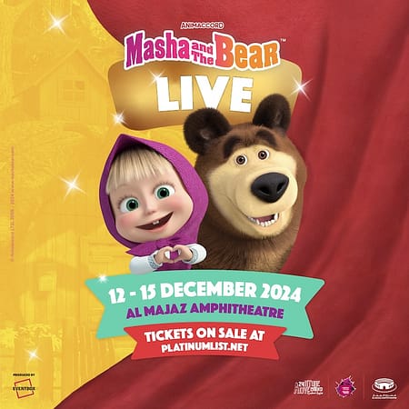 Masha and the Bear Live show: A Musical Adventure at Sharjah Events Festival - Festival by Al Majaz Amphitheatre