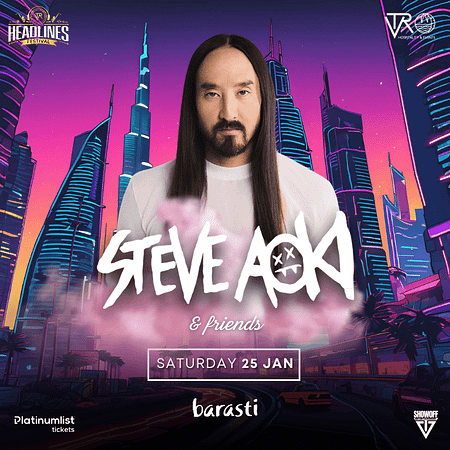 Steve Aoki at Barasti Beach in Dubai - Festival by Barasti Beach