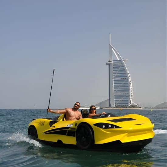 30 minutes Private Jet Car Experience with Burj Al Arab View at Nemo WaterSports Jet Ski Dubai & Flyboard