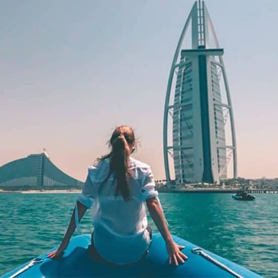 90 Minutes Speedboat Tour: Dubai Marina, Atlantis and Burj Al Arab at Splash Tours, Dubai, United Arab Emirates 90 Minutes Speedboat Tour: Dubai Marina, Atlantis and Burj Al Arab at Splash Tours, Dubai, United Arab Emirates