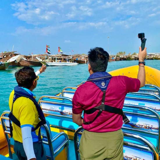 60-Minutes Emirates Palace Corniche & Lulu Island Boat Tour at Emirates Palace Ballroom, Abu Dhabi, United Arab Emirates