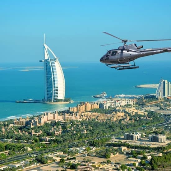 Dubai Scenic Helicopter Tour: The Palm Tour (17 Minutes) at Dubai Police Academy