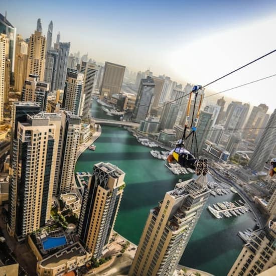 XLine Dubai Marina Zip Line with Photos & Videos at XLine Dubai