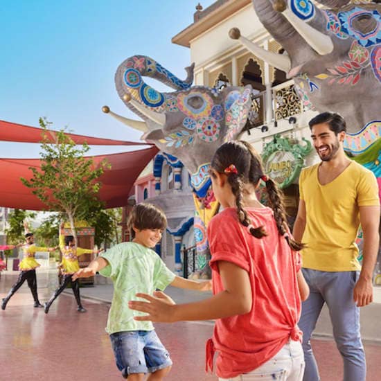 Yas Island Abu Dhabi: 1 Day Any 2 Parks at YAS ISLAND Fan Zone