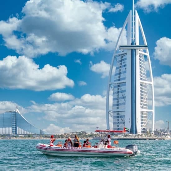 Dubai Marina Boat Tour: Adrenaline Fun at Love Boats UAE, Dubai, United Arab Emirates