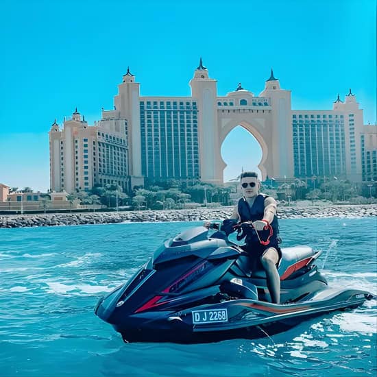 2 Hours Jet Ski Tour Dubai - Atlantis -JBR -Burj al Arab - Burj Khalifa views at Popeye Jetski Rental