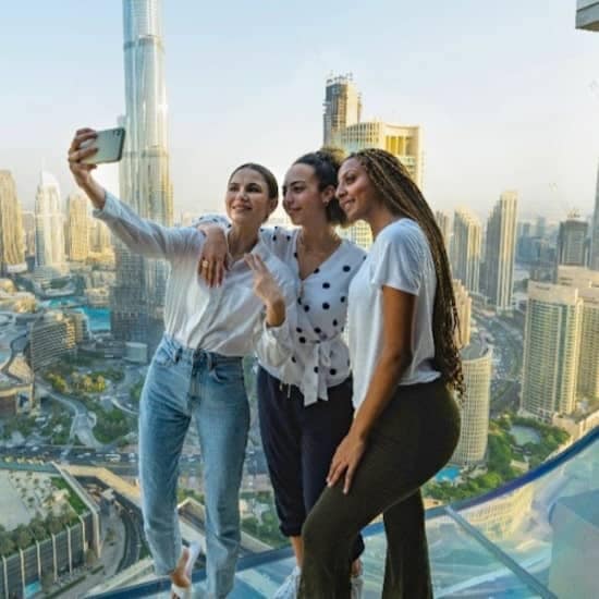 Burj Khalifa: Level 124/125 + Sky Views Observatory at Burj Khalifa, Dubai, United Arab Emirates Burj Khalifa: Level 124/125 + Sky Views Observatory at Burj Khalifa, Dubai, United Arab Emirates