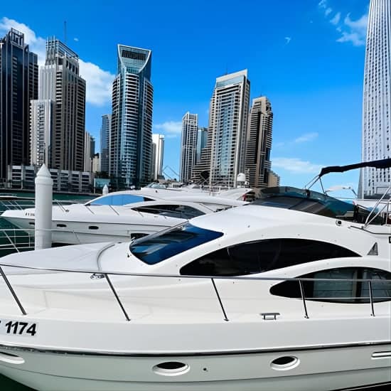 Private Yacht Exoperience From Dubai Marina at Dubai Marina Walk