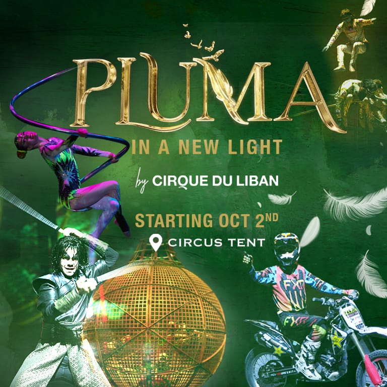 Pluma Show/Circus in Dubai  Pluma Circus Tent