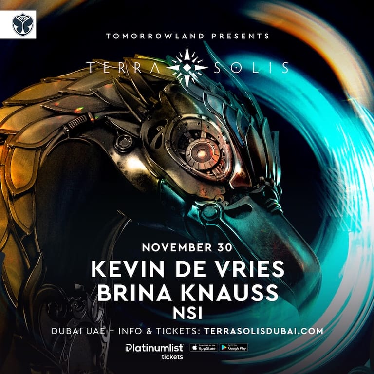 Tomorrowland presents Kevin de Vries & Brina Knauss at Terra Solis Dubai  Terra Solis Dubai