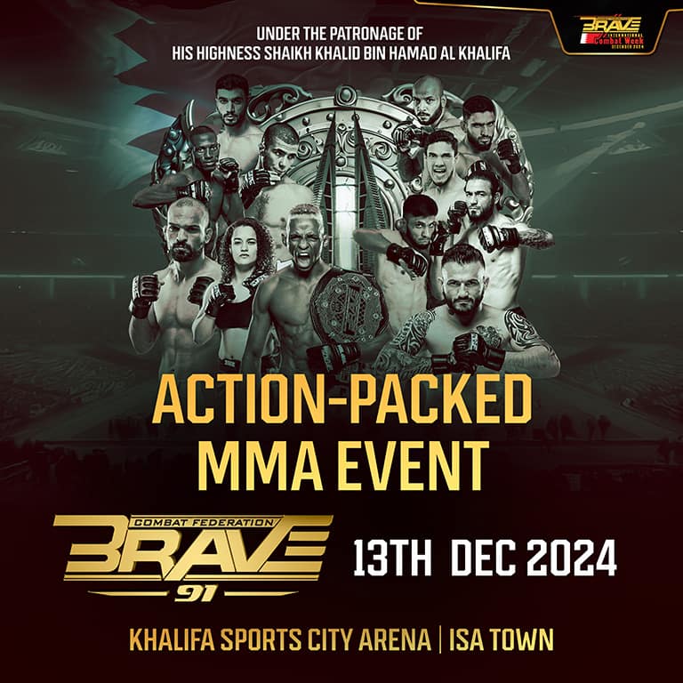 BRAVE CF 91 Mixed Martial Arts Event - Sports Events by Khalifa Sport City