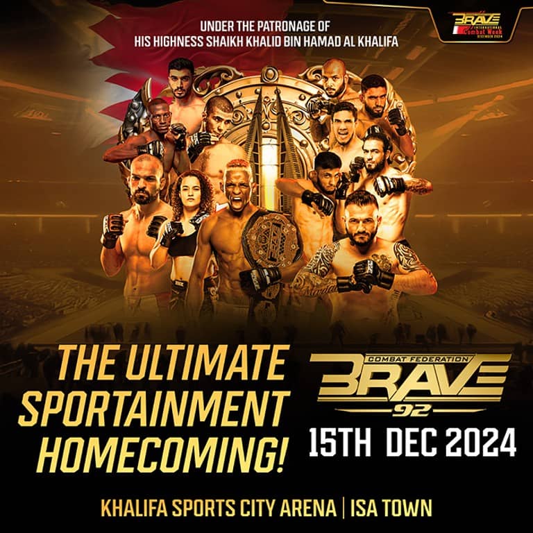 BRAVE CF 92 Mixed Martial Arts Event - Sports Events by Khalifa Sport City