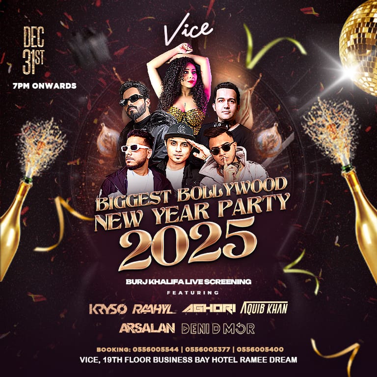 Biggest Bollywood New Year Party at Vice