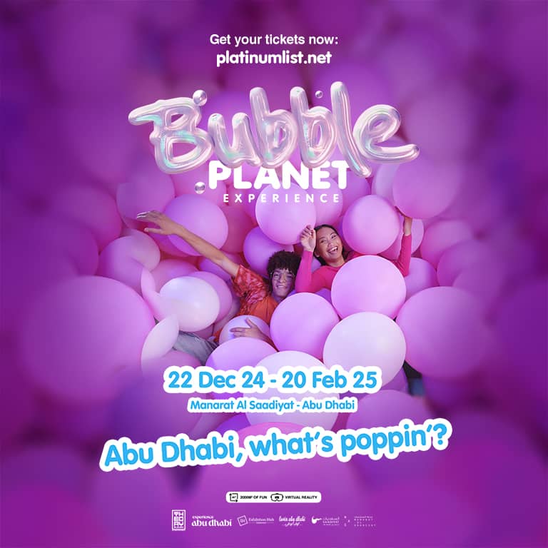 Bubble Planet: An Immersive Experience - Shows and Theatrical Plays by Manarat Al Saadiyat