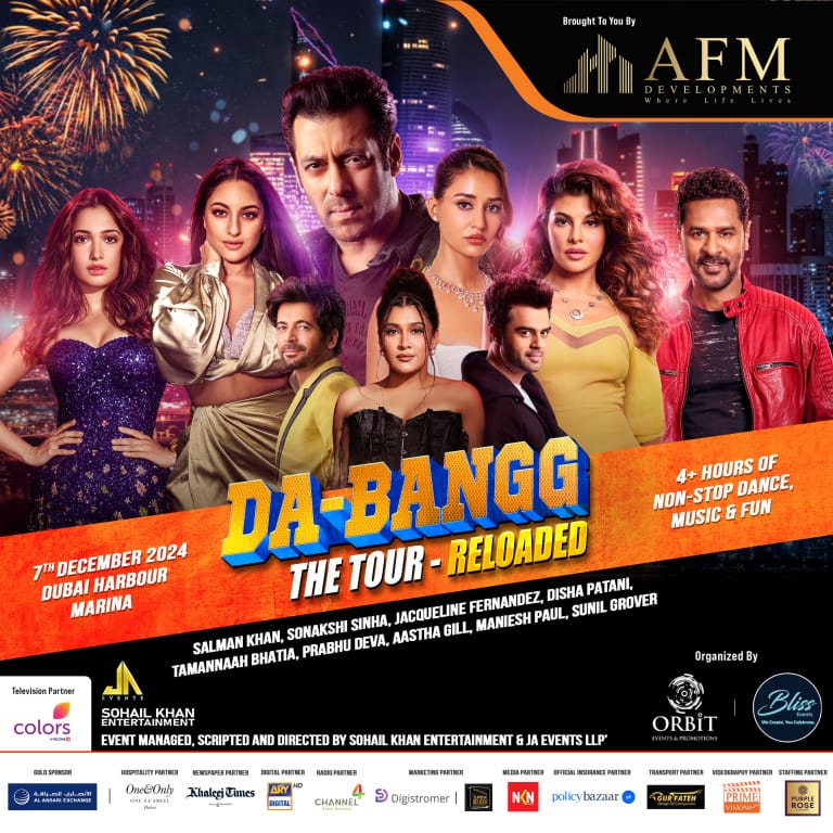 Da-Bangg Reloaded Concert with Salman Khan - Concerts by Dubai Harbour Experience