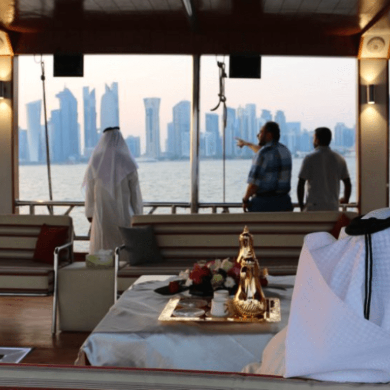 Doha Sunset Dhow Cruise - Sightseeing and Tours by Box Park Bus Stop