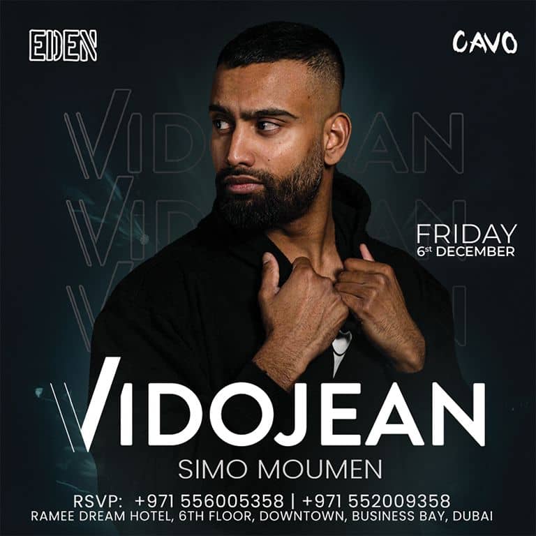 Eden Presents Vidojean Live in Dubai - Nightlife by Cavo