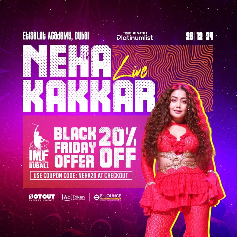 IMF Edition 1: Neha Kakkar live in Dubai - Concerts by Etisalat Academy